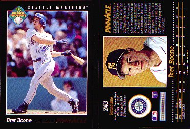 BRET BOONE - 1993 FLEER ULTRA COLLECTIBLE ROOKIE BASEBALL CARD